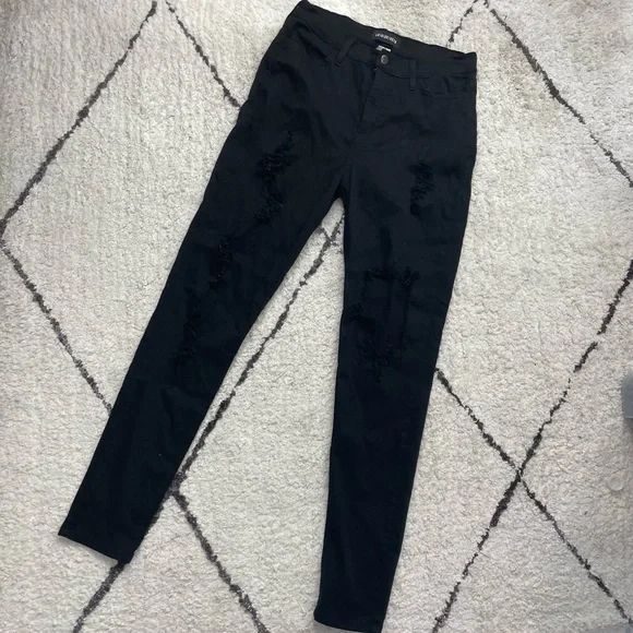 Fashion Nova Glistening Jeans - Picture 4 of 4